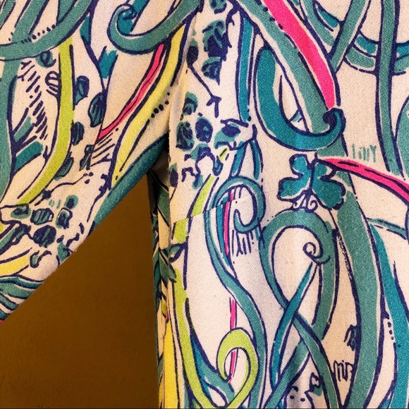 Lilly Pulitzer Collette Tunic Dress Giraffe Print - Picture 7 of 8